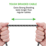 Fast Charging 2m Long Apple MFI Certified Lightning Charger Cable - iSOUL