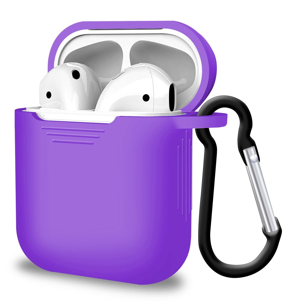 Purple Airpod Case for Apple Airpods - iSOUL