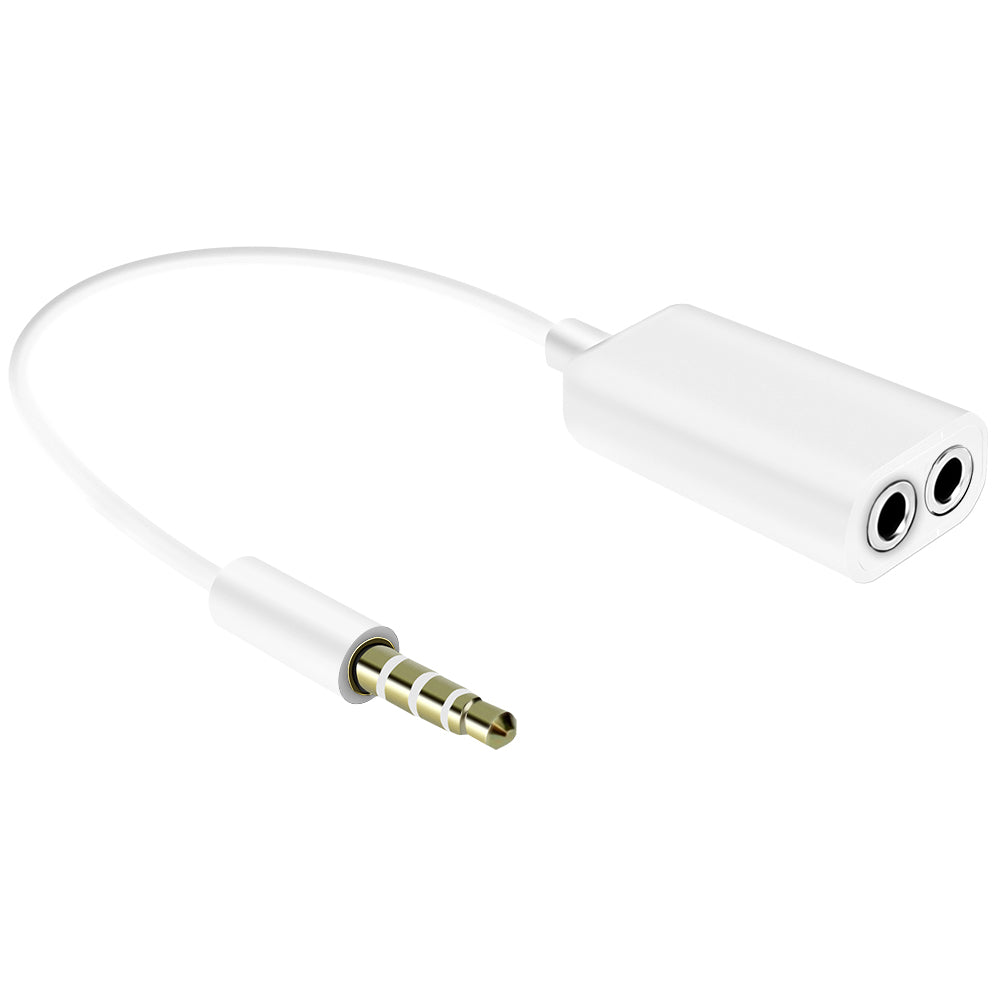 Sdoppiatore Splitter Audio 3.5mm Cuffia Microfono Adattatore Convertitore 87083985 Sdoppiatore Splitter Audio 3.5mm Cuffia Microfono Adattatore Convertitore 87083985