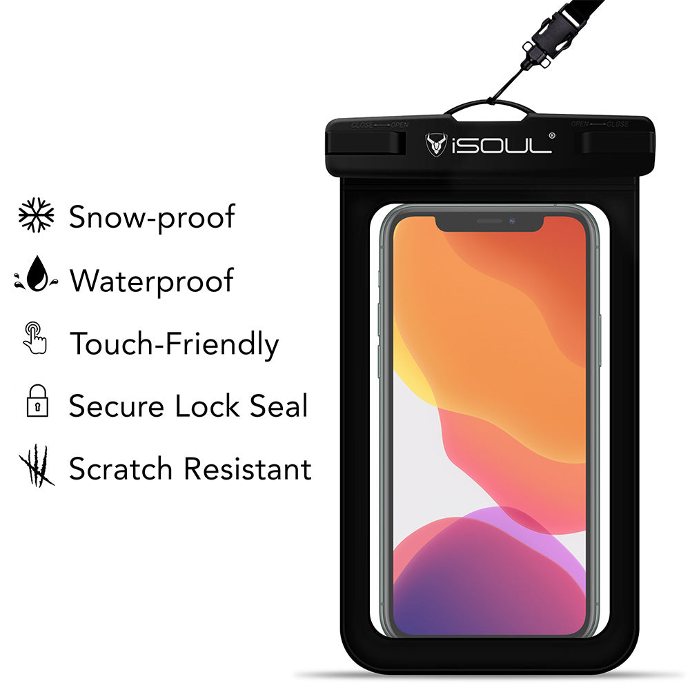 Waterproof Cover for Mobile Phone upto 6.1 Inch Phones - iSOUL